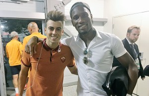 El Shaarawy e Drogba