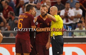 proteste De Rossi Strootman