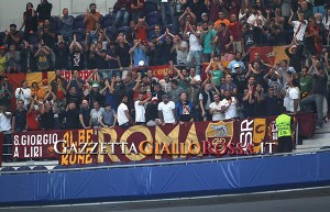 Tifosi giallorossi PortoRoma