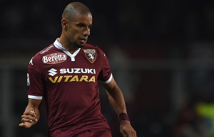 TURIN, ITALY - MAY 08: Bruno Peres of Torino FC in action during the Serie A match between Torino FC and SSC Napoli at Stadio Olimpico di Torino on May 8, 2016 in Turin, Italy. (Photo by Valerio Pennicino/Getty Images)