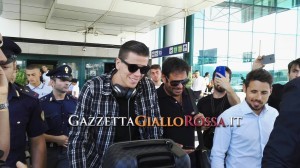 Szczesny a Fiumicino