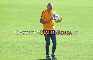 Spalletti in allenamento