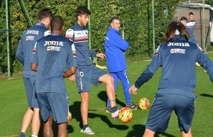 Allenamento Sampdoria