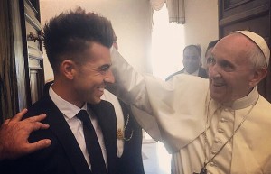 El Shaarawy e Papa Francesco