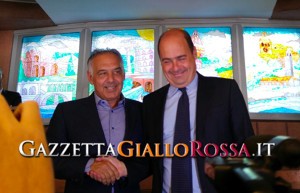 Pallotta e Zingaretti