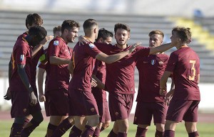 Roma Primavera esultanza (Foto As Roma)