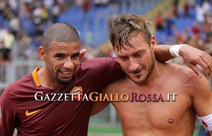 Totti e Bruno Peres 