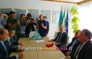 Zingaretti, Pallotta e Baldissoni