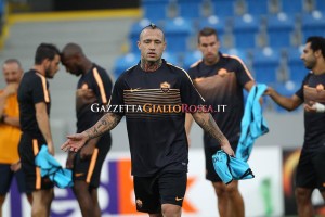 Nainggolan in allenamento