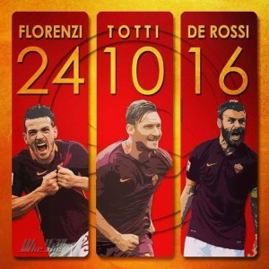 Florenzi Totti De Rossi