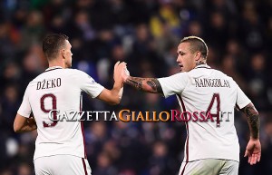 Dzeko e Nainggolan