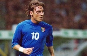 Totti, l'esordio in Nazionale