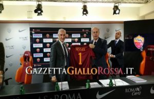 Conferenza presentazione partnership As Roma e Nissan