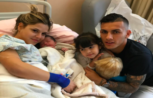 Paredes è di nuovo papà