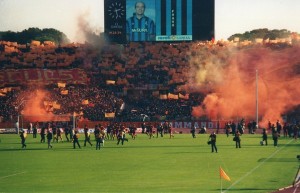 Roma-Inter 87-88: lo spettacolo della Sud