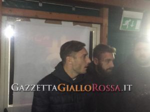 Totti e De Rossi all'evento "Spalla a Spalla"
