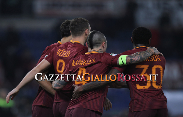 ROMA-PESCARA Dzeko Nainggolan Gerson