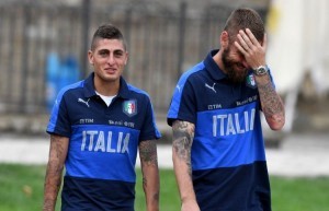 Verratti e De Rossi 