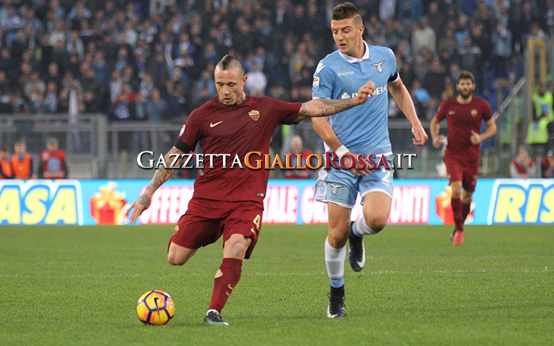 Lazio-Roma Gol Nainggolan