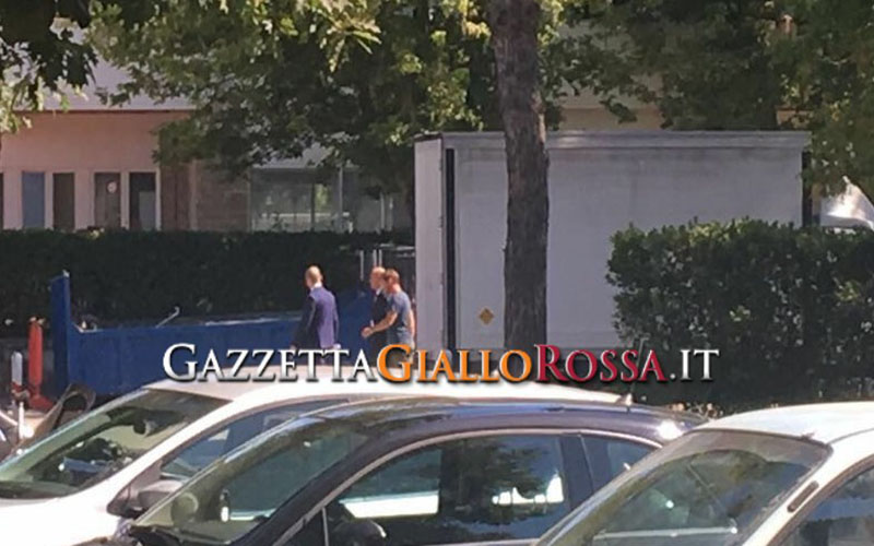 Totti a Trigoria