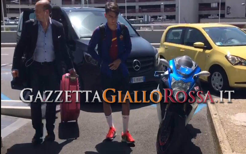 Cengiz Under e Baldissoni a Fiumicino