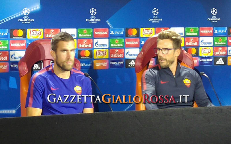 Strootman e Di Francesco