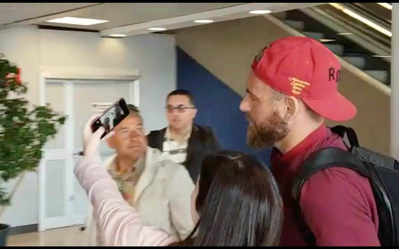 De Rossi a Fiumicino