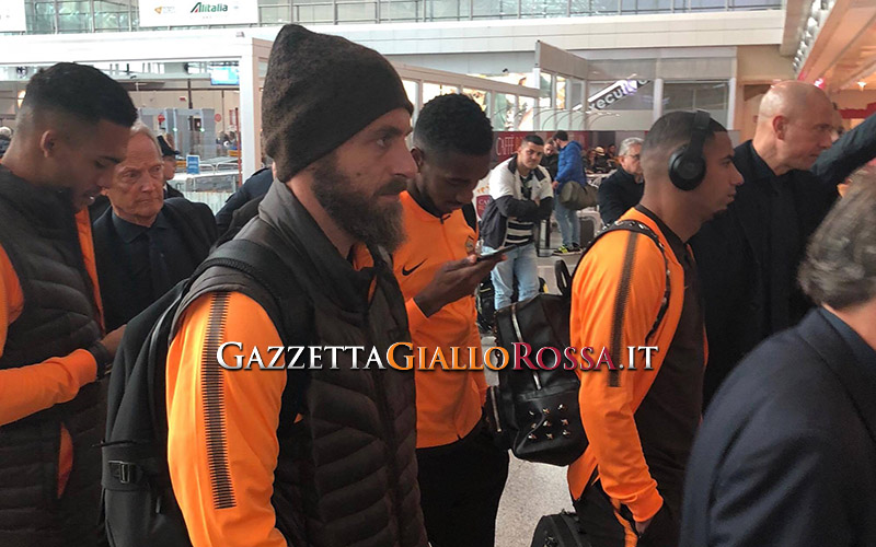 De Rossi a Fiumicino