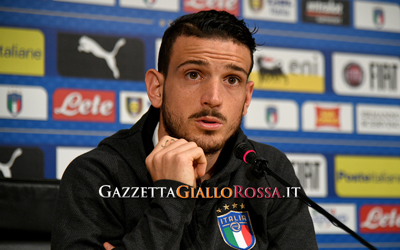 Alessandro Florenzi in conferenza stampa