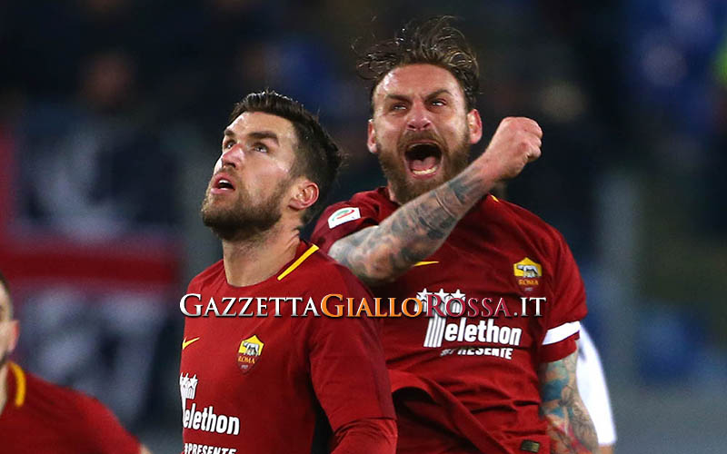 Strootman e De Rossi