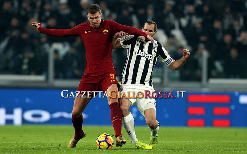 Dzeko e Chiellini