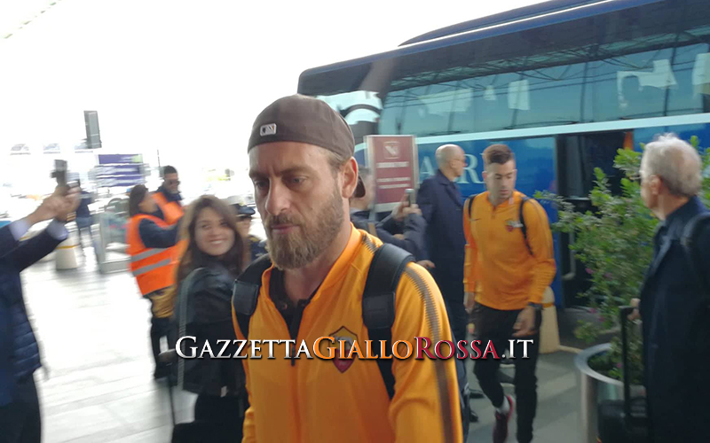 De Rossi a Fiumicino