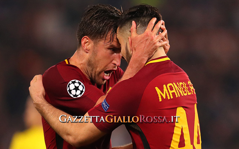 Strootman e Manolas