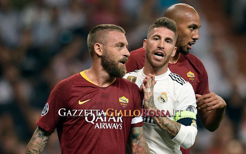 De Rossi e Sergio Ramos