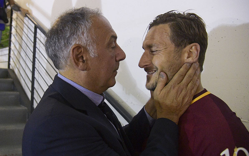 Pallotta e Totti