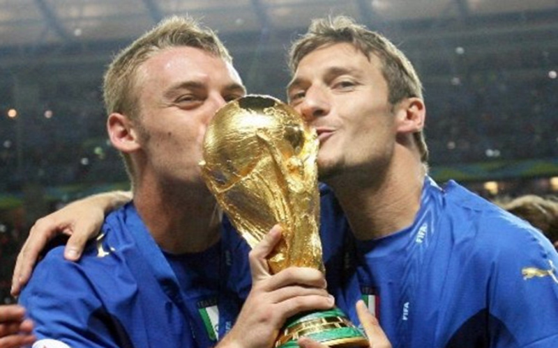 Totti e De Rossi al Mondiale 2006