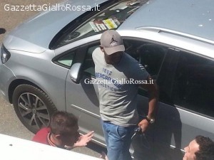 L'arrivo di Maicon a Riscone