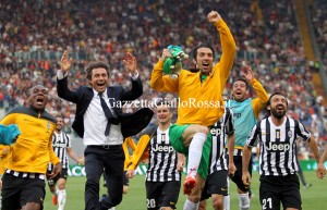 Roma-Juventus Buffon Conte