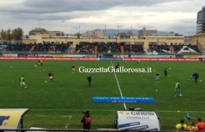 Primavera Roma-Man City riscaldamento