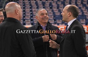 Roma-Juventus Pallotta e Baldissoni