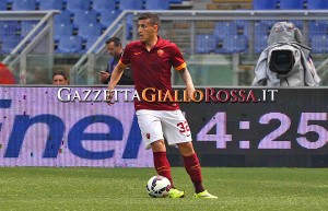 Roma-Atalanta Paredes in azione