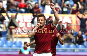 Roma-Atalanta gol Totti