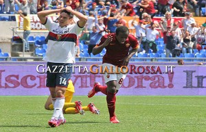 Roma-Genoa gol Doumbia