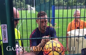 totti autografo