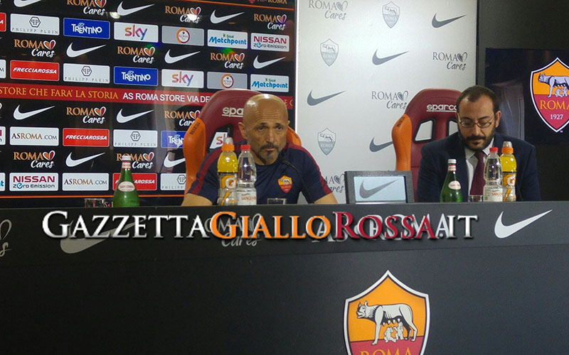 Luciano Spalletti in conferenza stampa